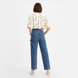 Levi’s Ribcage Straight Ankle Utility Jeans
